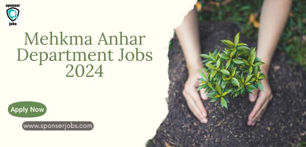 Anhar Department Jobs 2024