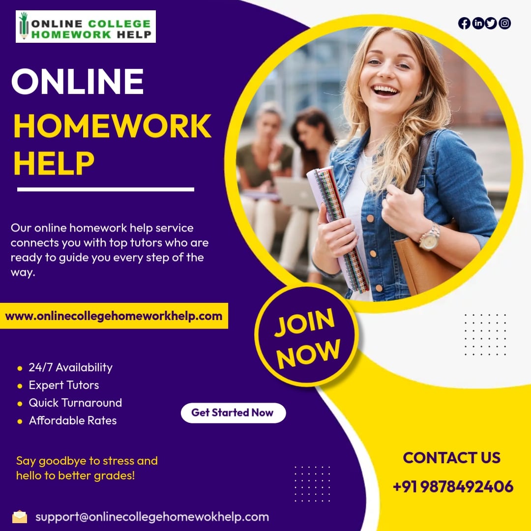 Online Homework help