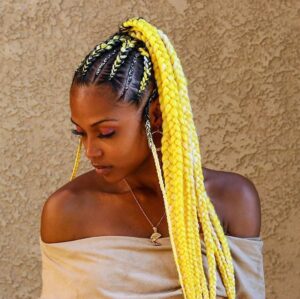 Braided wigs offer endless styling options