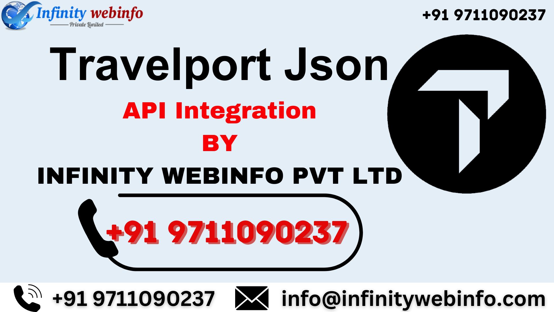 Travelport JSON API Integration by Infinity Webinfo Pvt Ltd