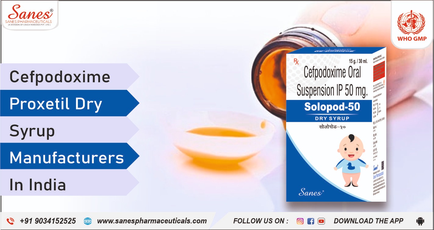 Cefpodoxime proxetil dry syrup