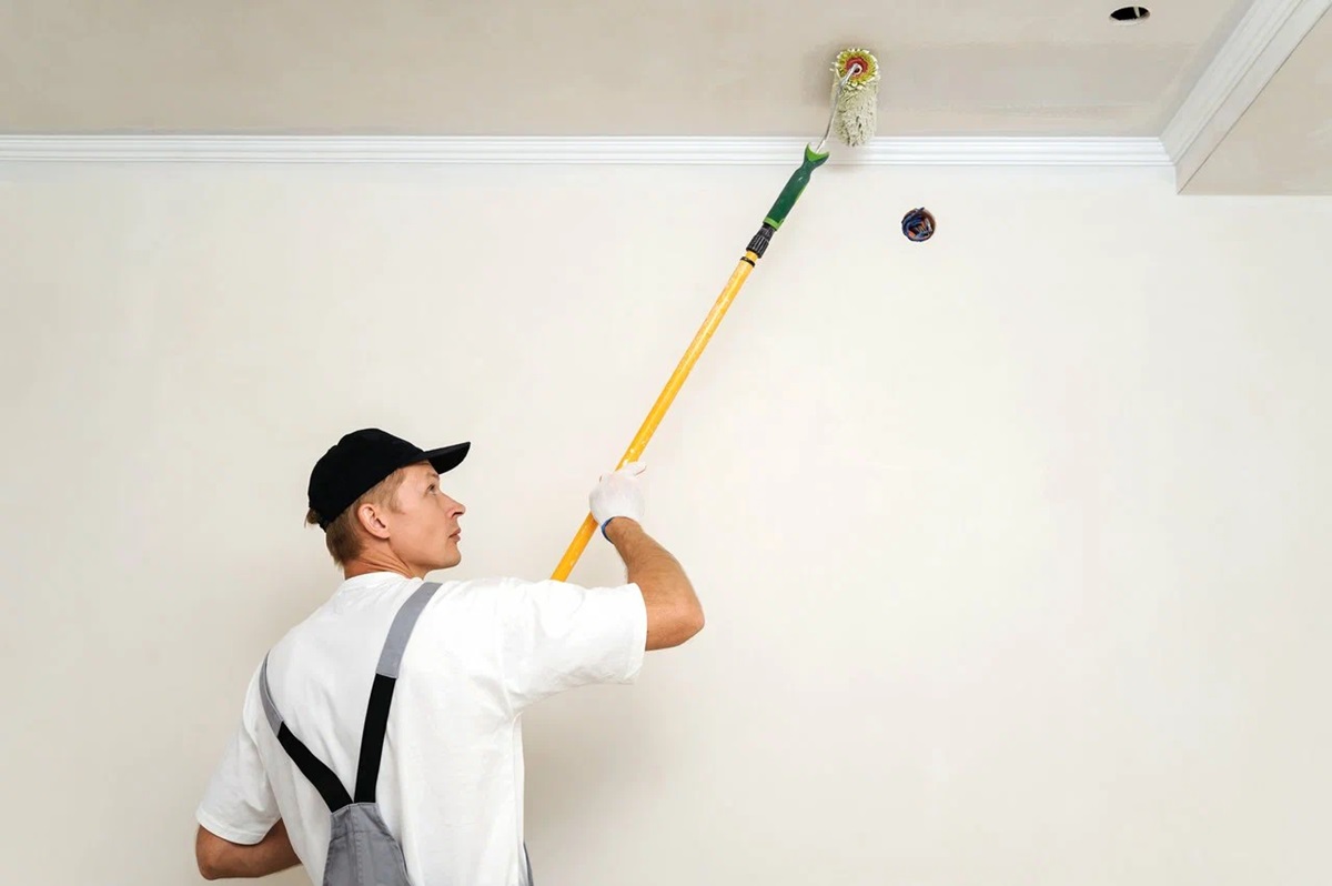 ceiling cleaning