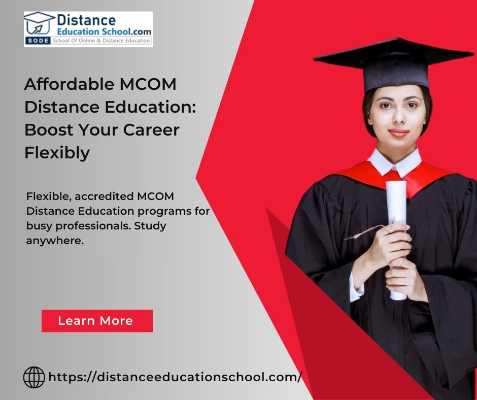 mcom-distance-education