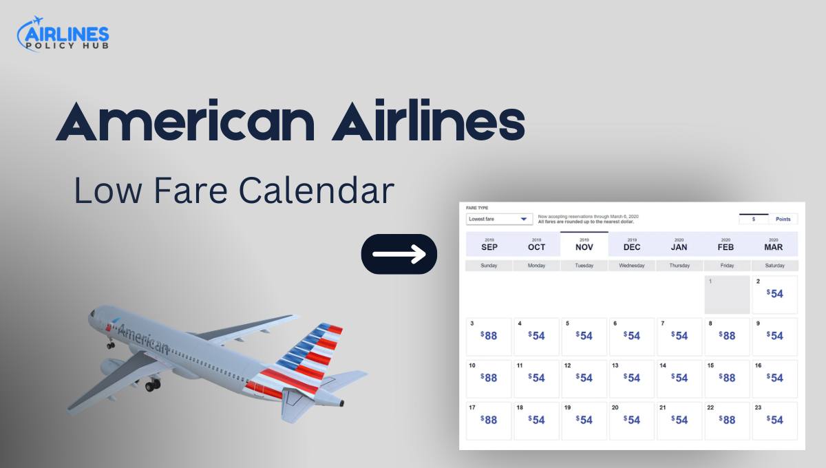 American Airlines Low Fare Calendar