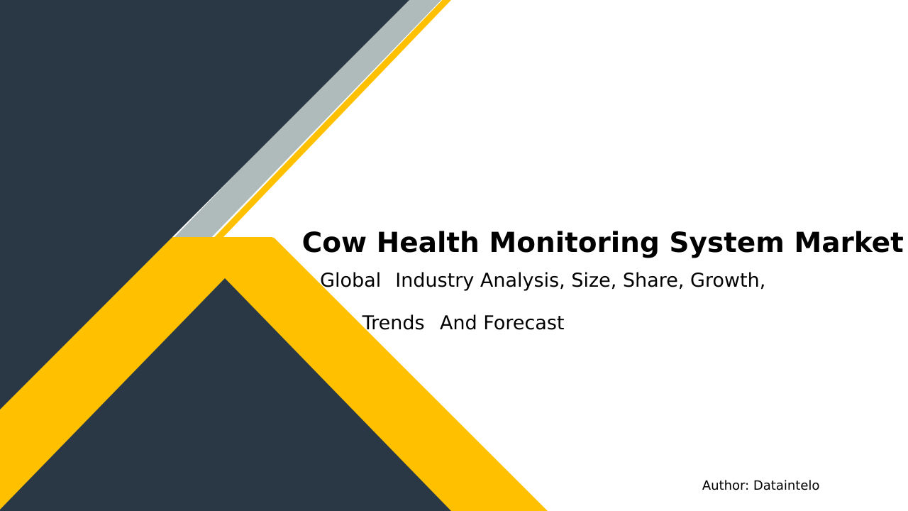 Cow Health Monitoring System Market