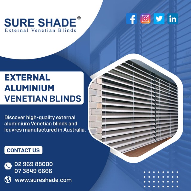 External_Aluminium Venetian blinds