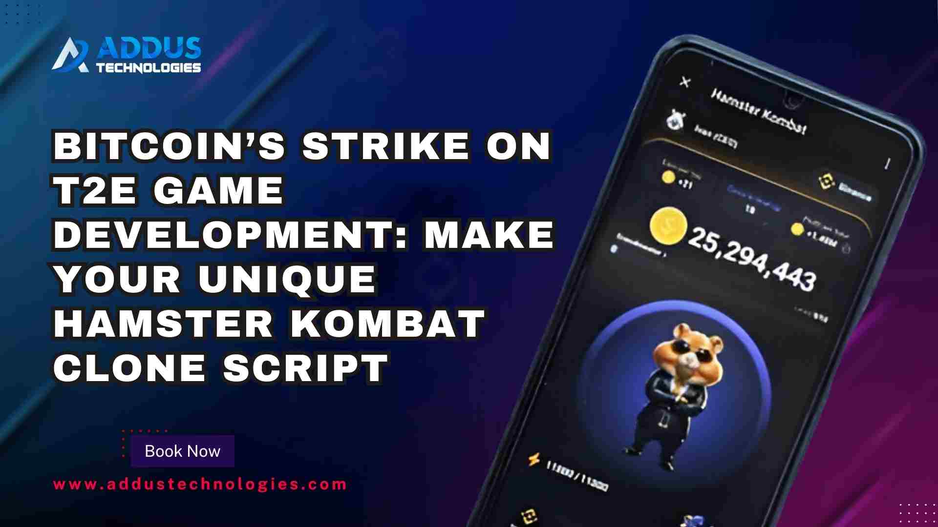 Hamster Kombat Clone Script