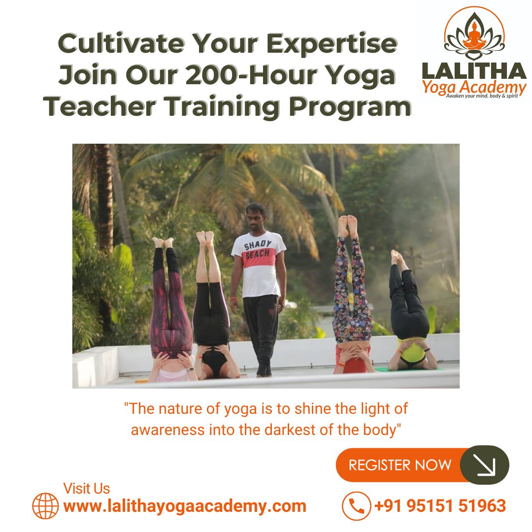 200 hours Hatha Yoga Teacher Training in Kerala