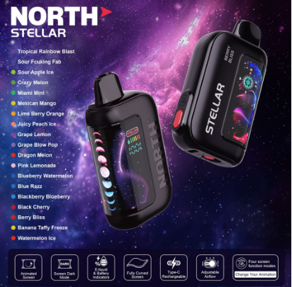 north stellar disposable vape and flavors