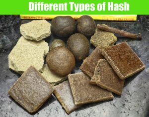 different types of hash