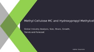 Methyl Cellulose (MC) & Hydroxypropyl Methylcellulose (HPMC) Market Growth, Demand & Forecast to 2032