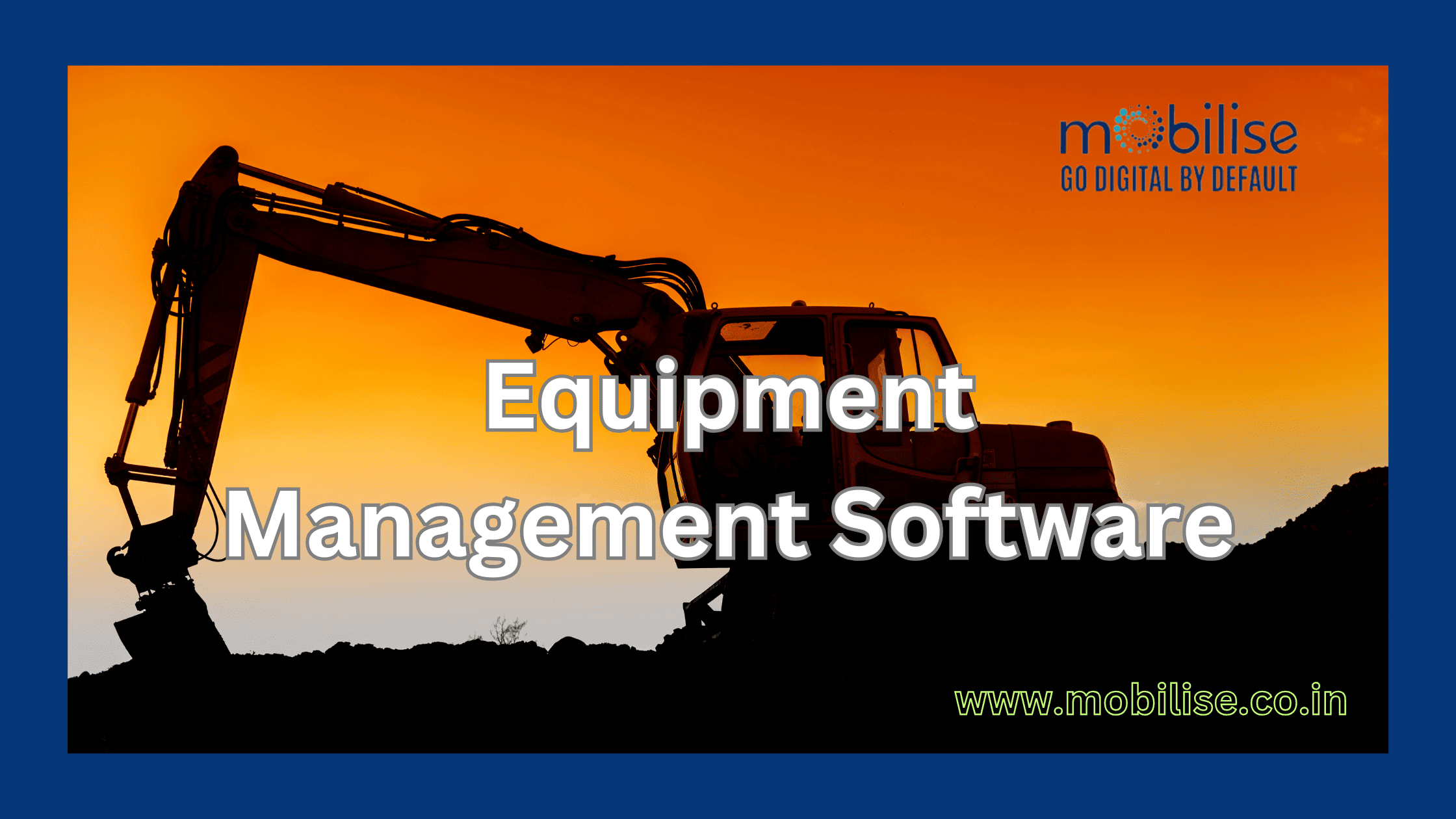 Equipment Management Software