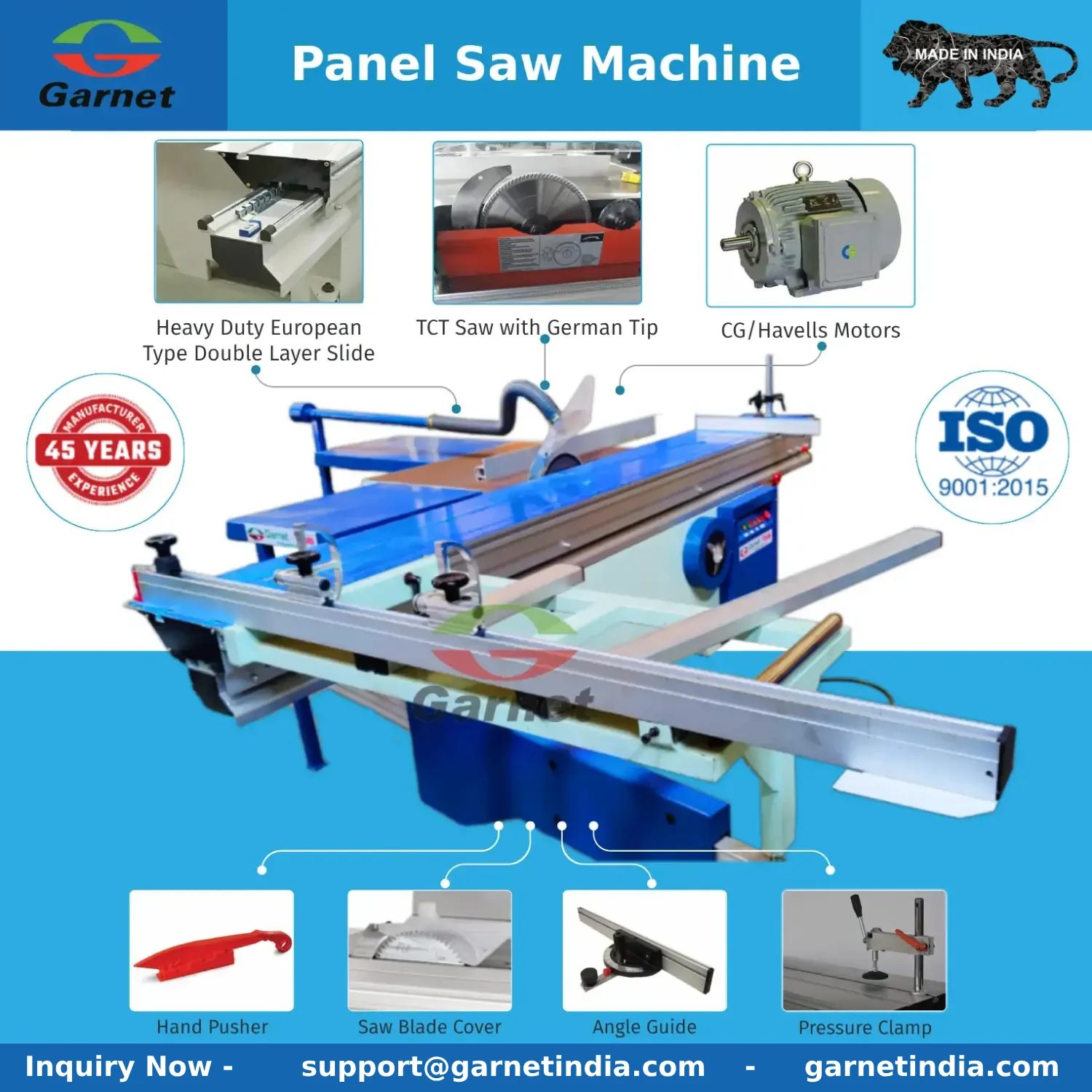 Heavy Duty Panel Saw Machine | Automatic Panel Saw Machine | Manufacturers