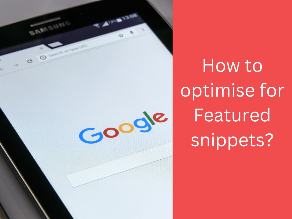 How to optimise for Featured snippets