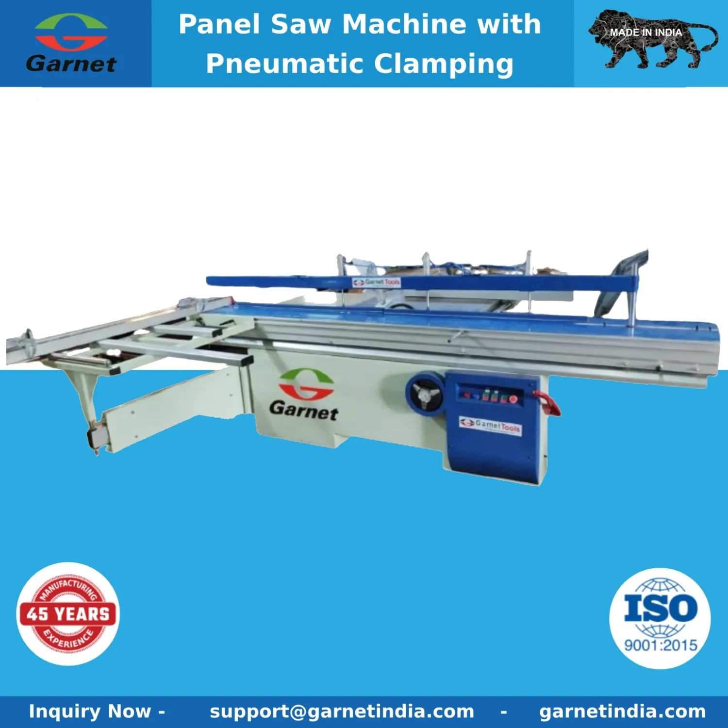 Panel saw | Made in India | Furniture Wood Work Machines