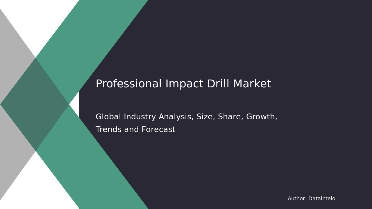 Professional Impact Drill Market