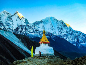 View while on EBC Trek