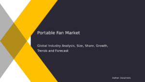 Portable Fan Market Expansion: Future Projections 2032