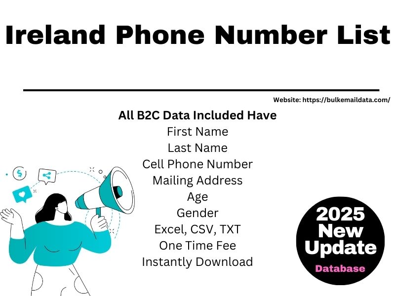 Ireland Phone Number List