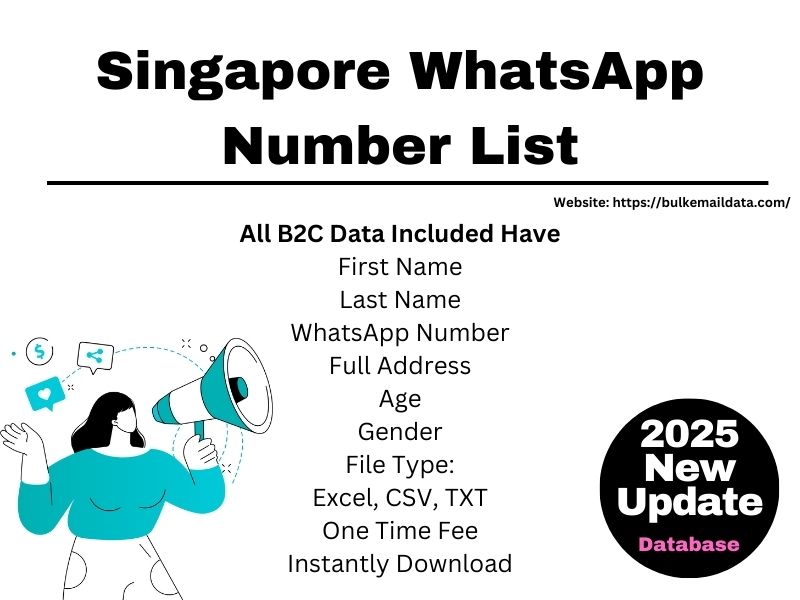 Singapore WhatsApp Number List