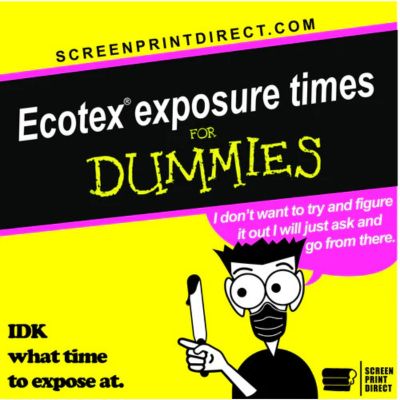 Ecotex® Emulsion Exposure Times