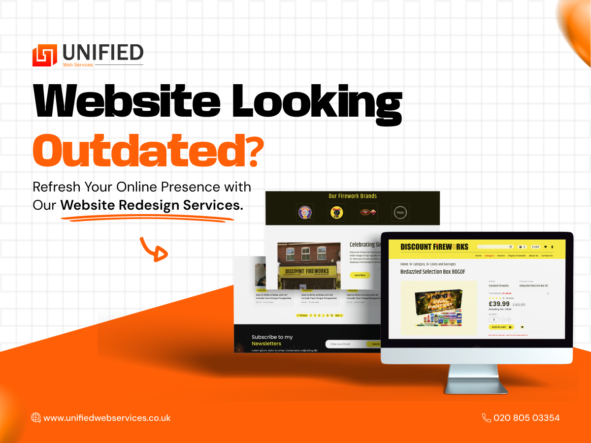 website redesign services in Essex