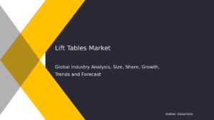Worldwide Lift Tables Market Forecast & Outlook 2032