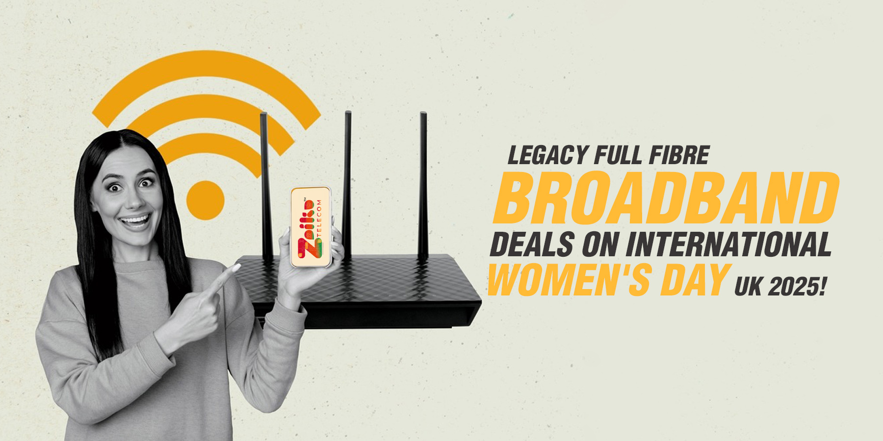 International Women's Day Broadband Deals