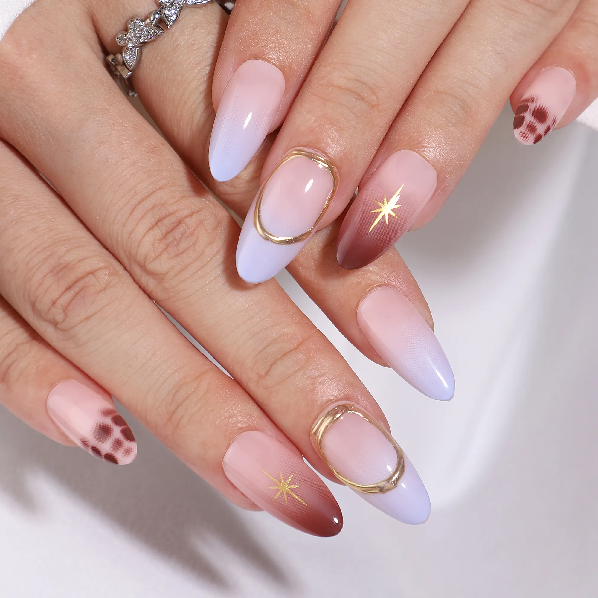 Ombre Press On Nails