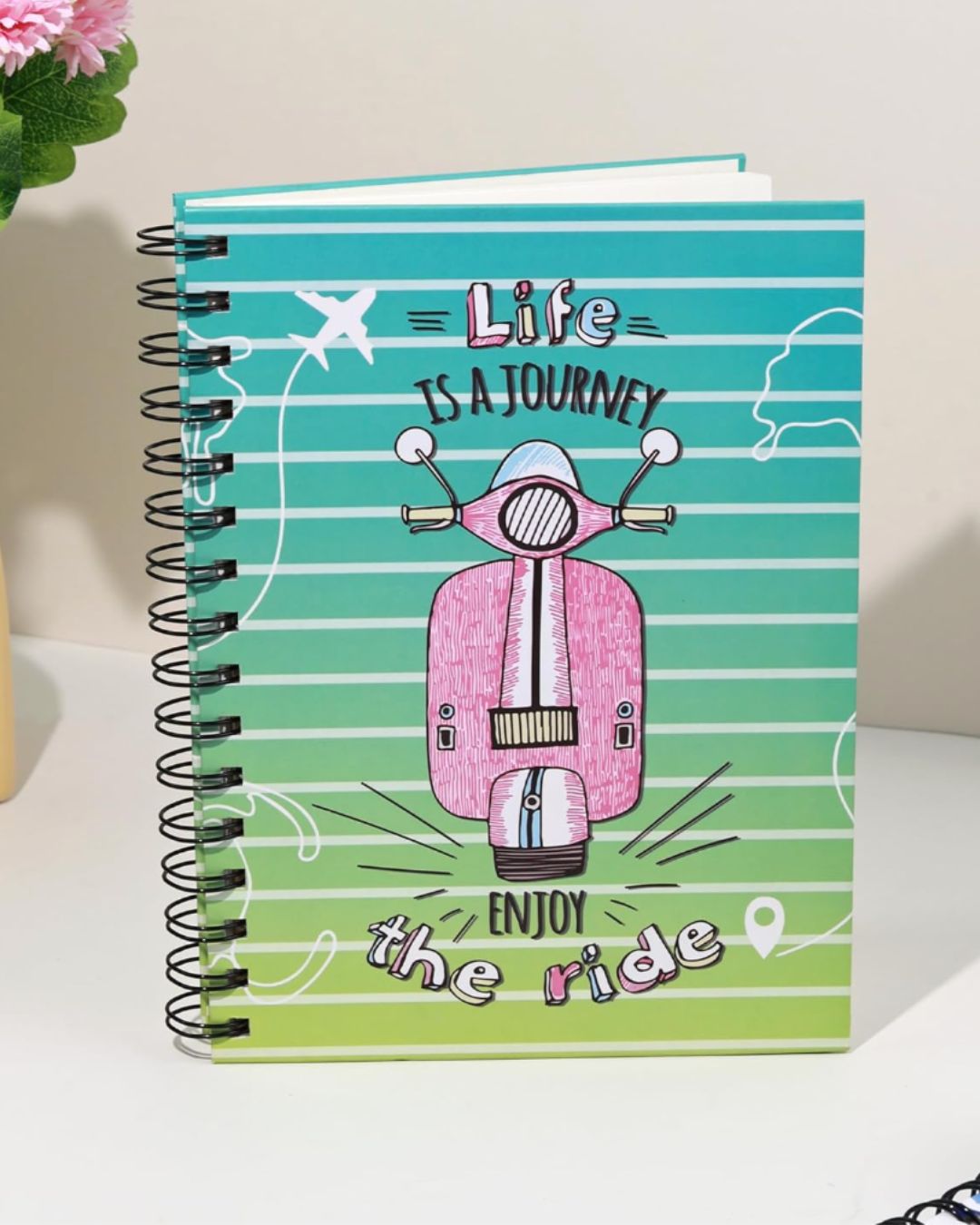 Life Journey Spiral Notebook by deskstore