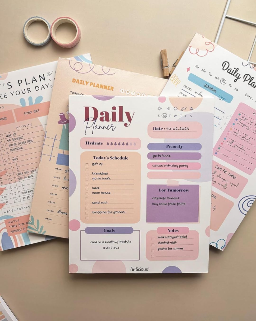 Planner set of 4 by deskstore.in