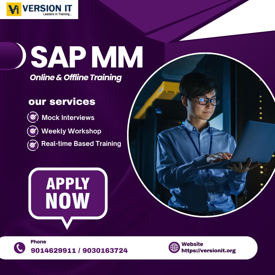SAP MM Training in Hyderabad