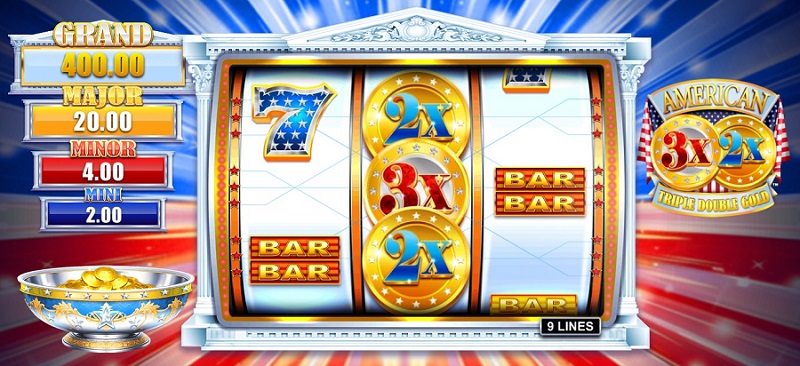 American Triple Double Gold Slot Game Review