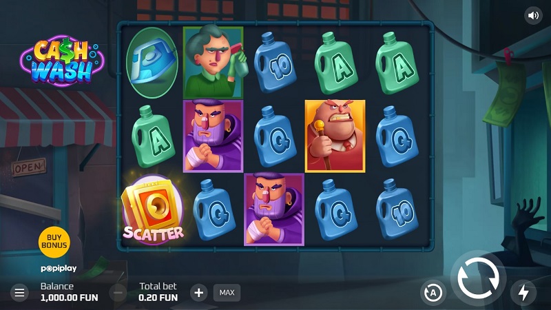 Cash Wash Slot Game
