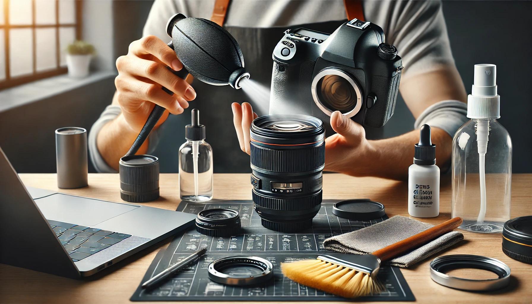 clean camera lenses