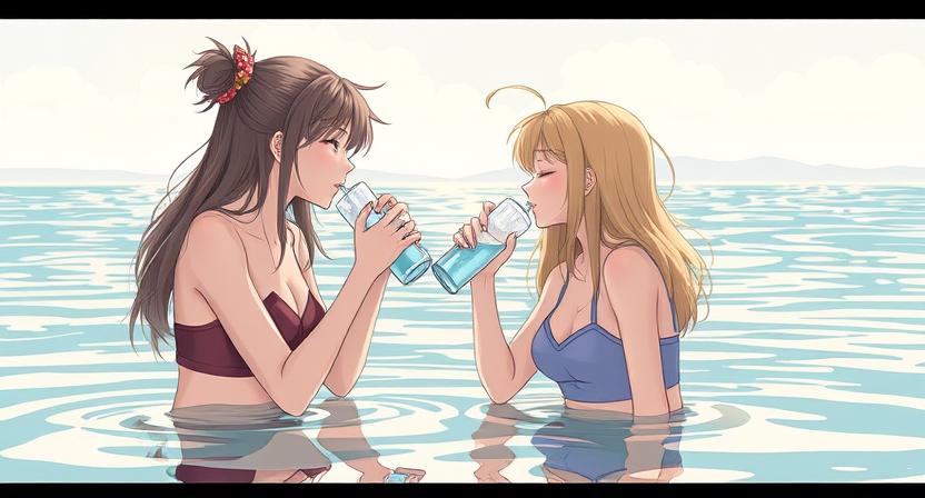 what happens if you only drink water for a day