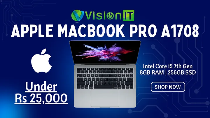Refurbished Apple MacBook A1708 with Genuine macOS - Available at VisionIT Peripherals