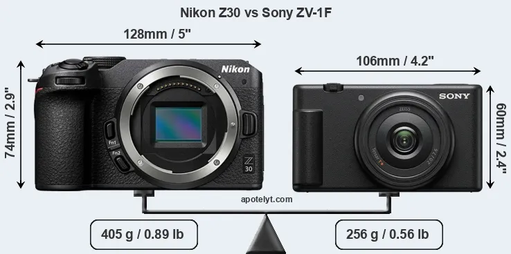 Nikon Z30 vs Sony ZV-1F
