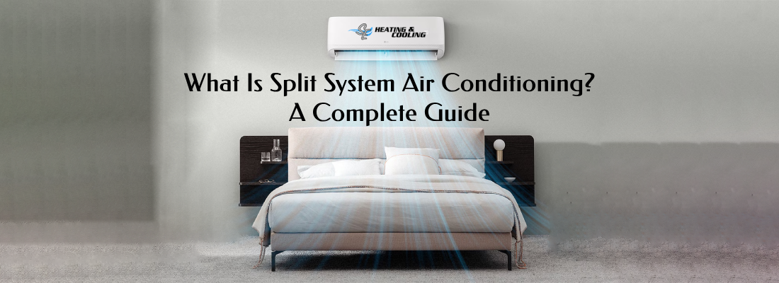 Split system air conditioning