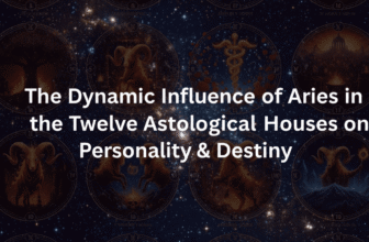 The Dynamic Influence of Aries in the Twelve Astological Houses on Personality & Destiny