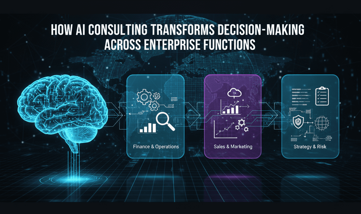 How AI Consulting Transforms Decision-Making Across Enterprise Functions