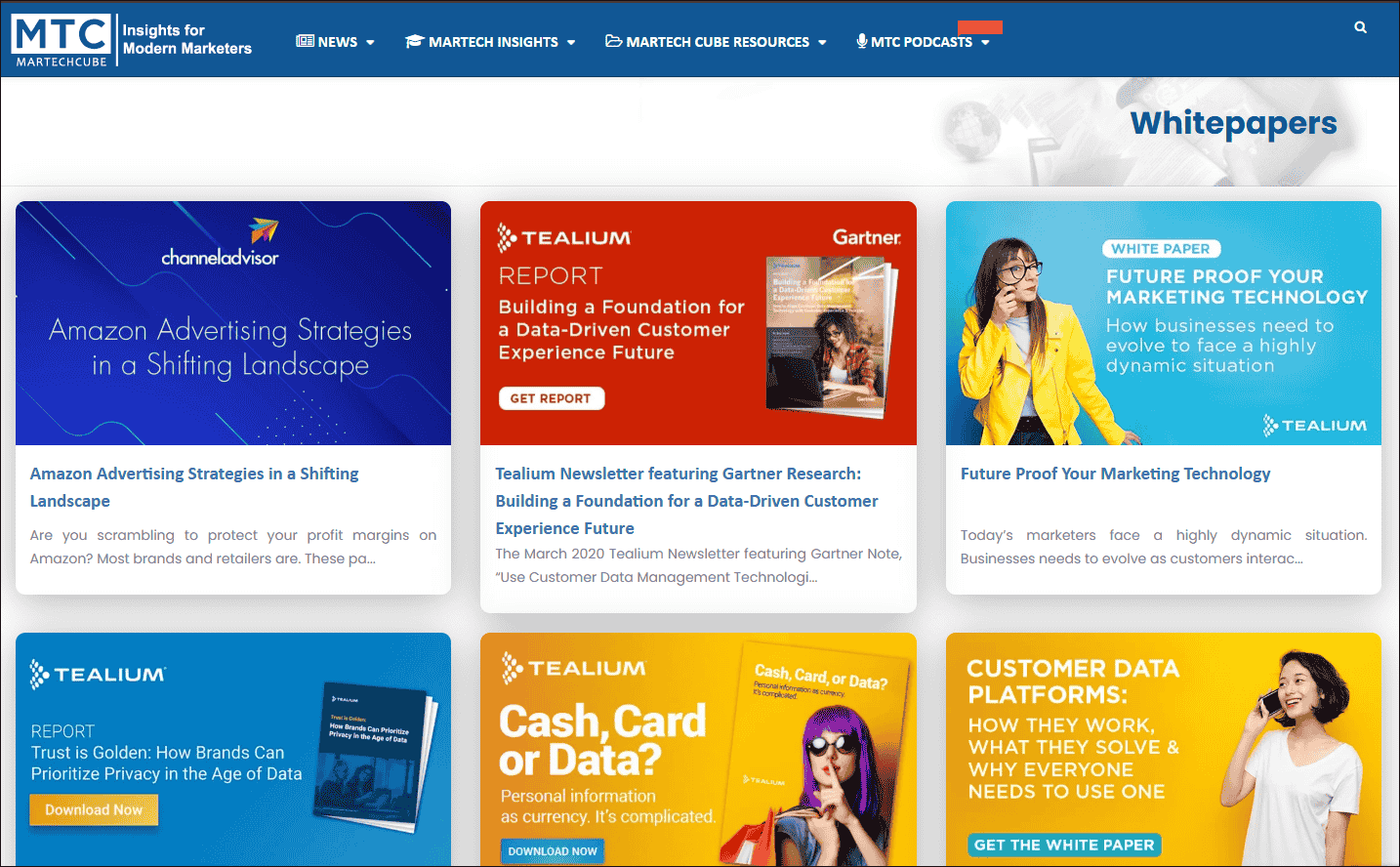 Marketing Intelligence from MartechCube Articles