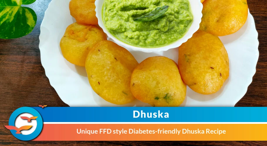 Dhuska recipe for diabetes