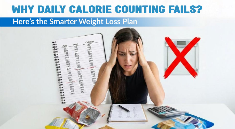 Daily calorie counting fails