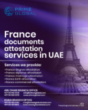 Reliable Attestation Services for French Certificates in UAE