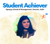 ‘The opportunity came via the placement cell of Apeejay School of Management’