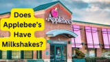 Does Applebee’s Have Milkshakes?