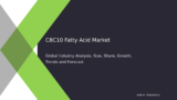 Future of C8-C10 Fatty Acid Market: Key Trends & Projections 2032