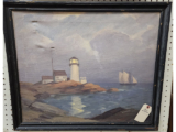 Paintings by Gruppe, Carlson, Plus Mid-Century Furniture, are in George Cole’s March 8th Auction