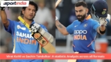 Virat Kohli vs Sachin Tendulkar: A statistic Analysis across all formats